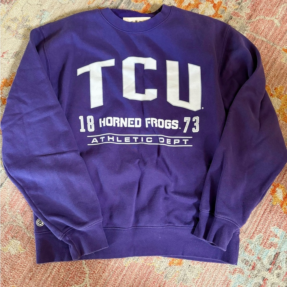 SOLD‼️
Purple TCU Sweatshirt